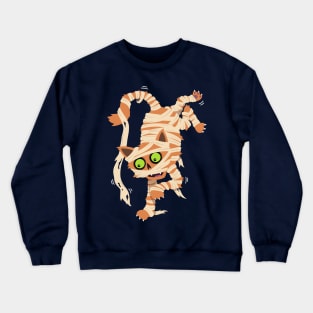 Cat-acomb (Mummy Cat) Crewneck Sweatshirt
